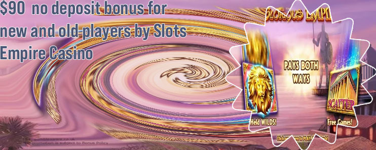 Slots empire no deposit
